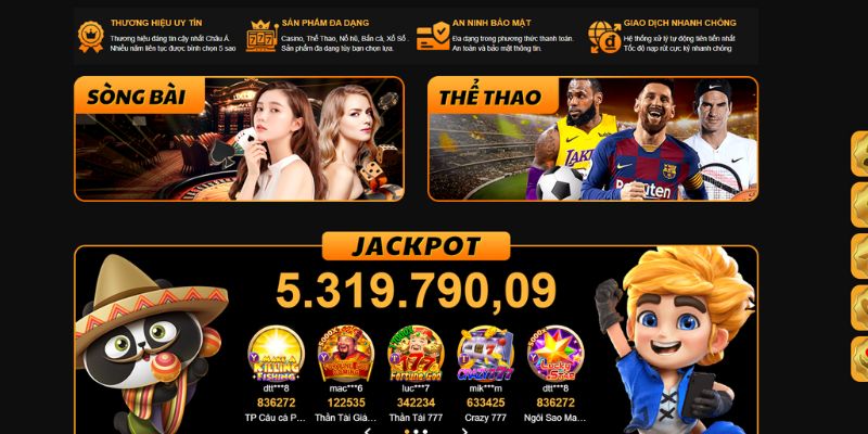 Tổng hợp sảnh game hay tại I9BET