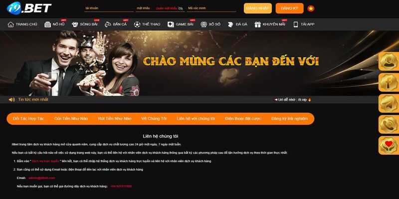 Tổng hợp các lý do cần phải liên hệ I9BET